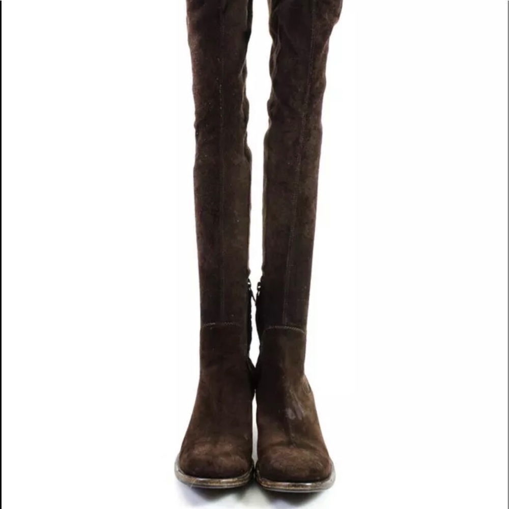 Prada  Over The Knee Boots Brown 37